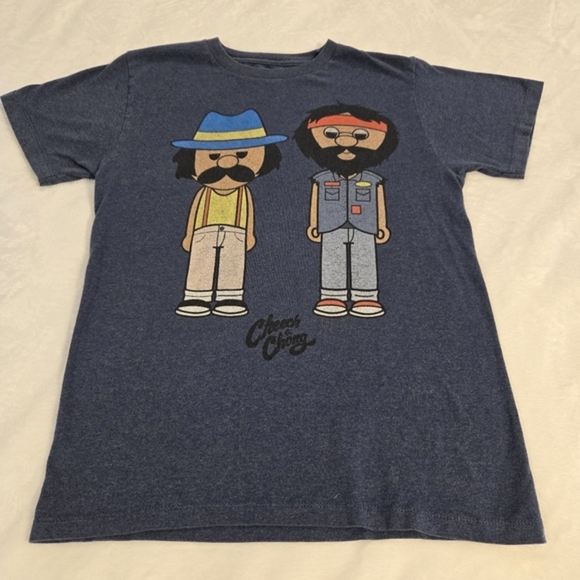 Cheech & Chong Men's Graphic Cartoon Short Sleeve Tee‎ Shirt Small - Picture 9 of 9